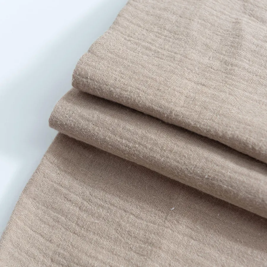 100% Cotton Double Gauze Fabric by The Yard – Soft Breathable Muslin Cloth for DIY Sewing, Dressmaking, Towels, Bedding, Cheesecloth, Boho Table Runner & Craft Projects