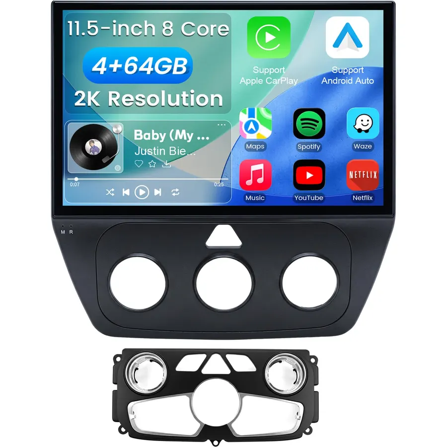 11.5-inch Flush-Fit Android 13 Car Radio Stereo for Dodge Ram 2013-2018