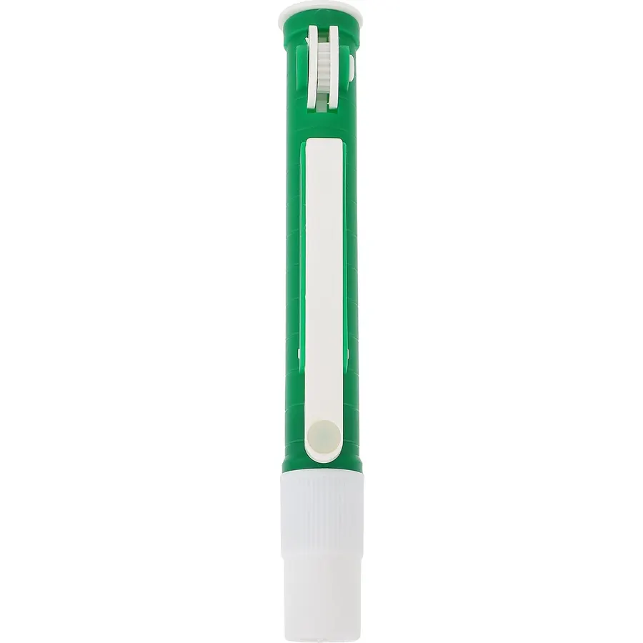 2ml Green Plastic Manual Pipette Pump for Precise Lab Filling