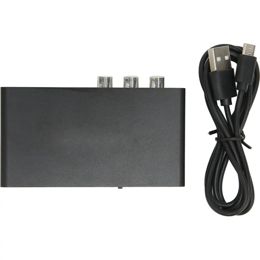 3 in 1 Out to HDMI Converter 4K 30Hz AV Switcher with 2 HDMI Inputs and 1 Input for HDTV Monitor Projector