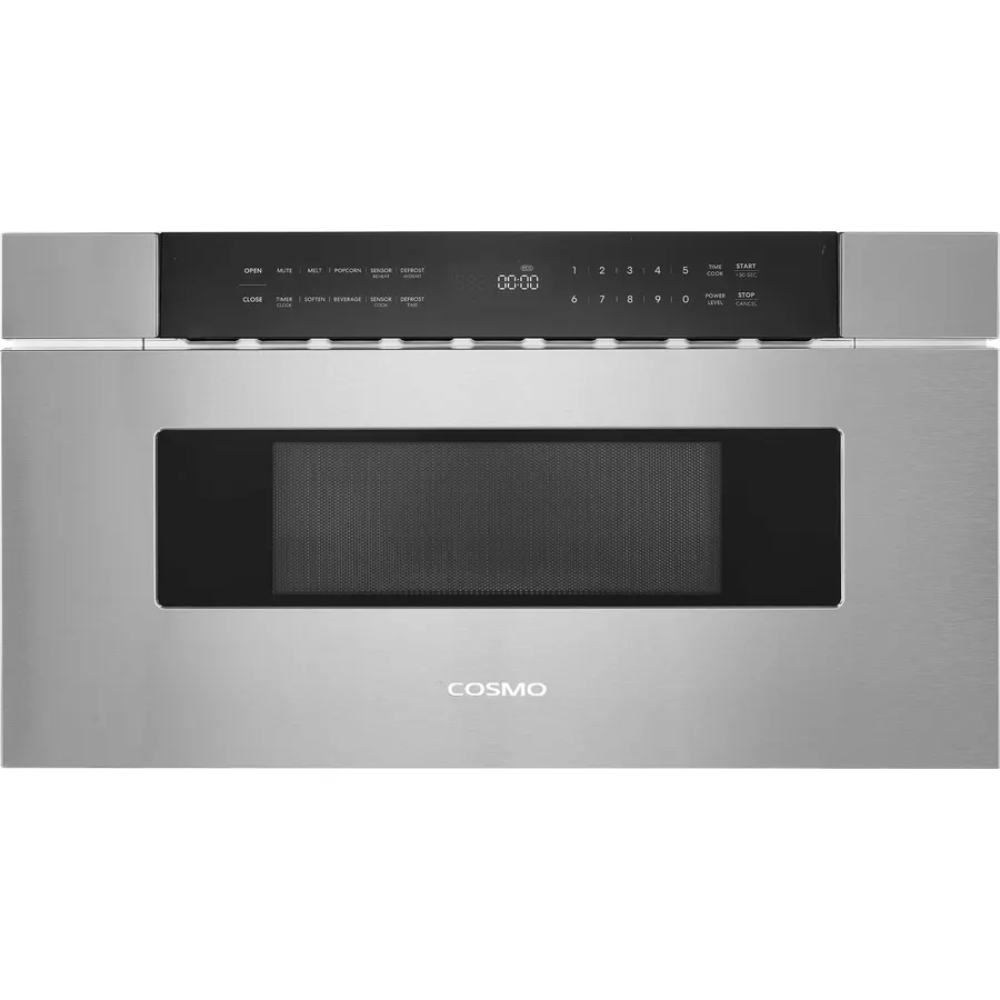 Bosch 800 Series 24 in. 1.2 cu. ft. Built-in Microwave Drawer in Stainless Steel HMD8454UC