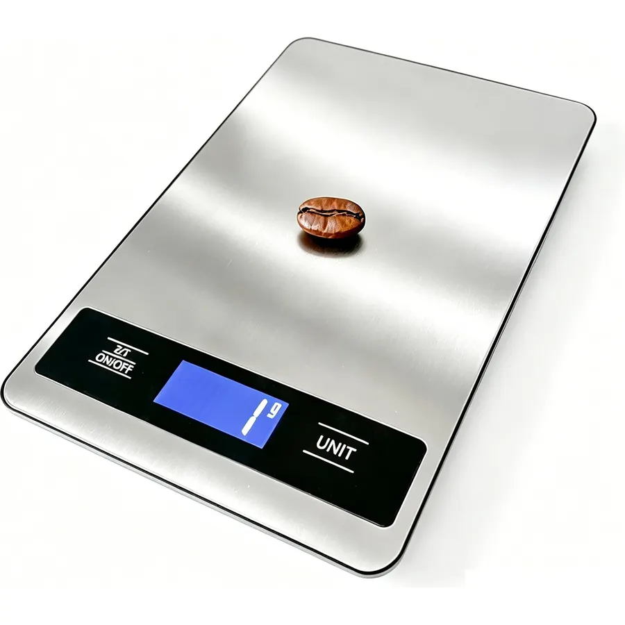 33lb/15kg Digital Food Kitchen Scale, Measuring Recipes Coffee Meat Baking