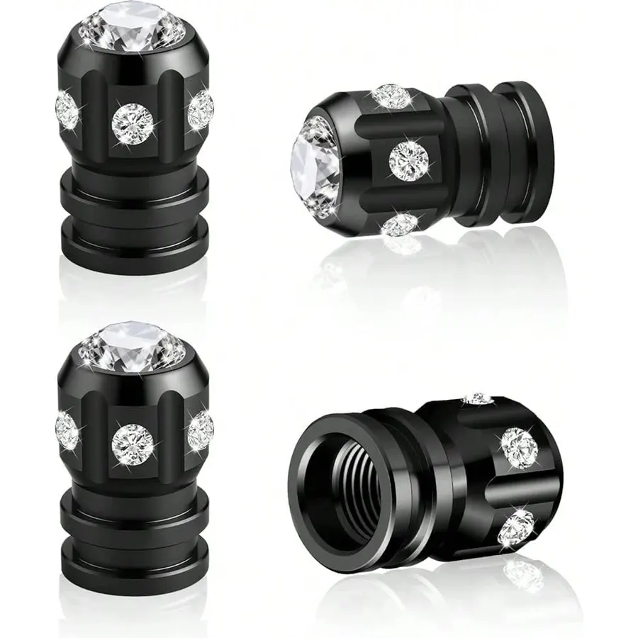 4 Pcs Valve Stem Caps for Audi Q3 Sportback (FJ) 2025 2026