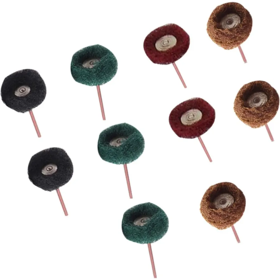 40pcs 3mm Nylon Abrasive Buffing Polishing Wheel