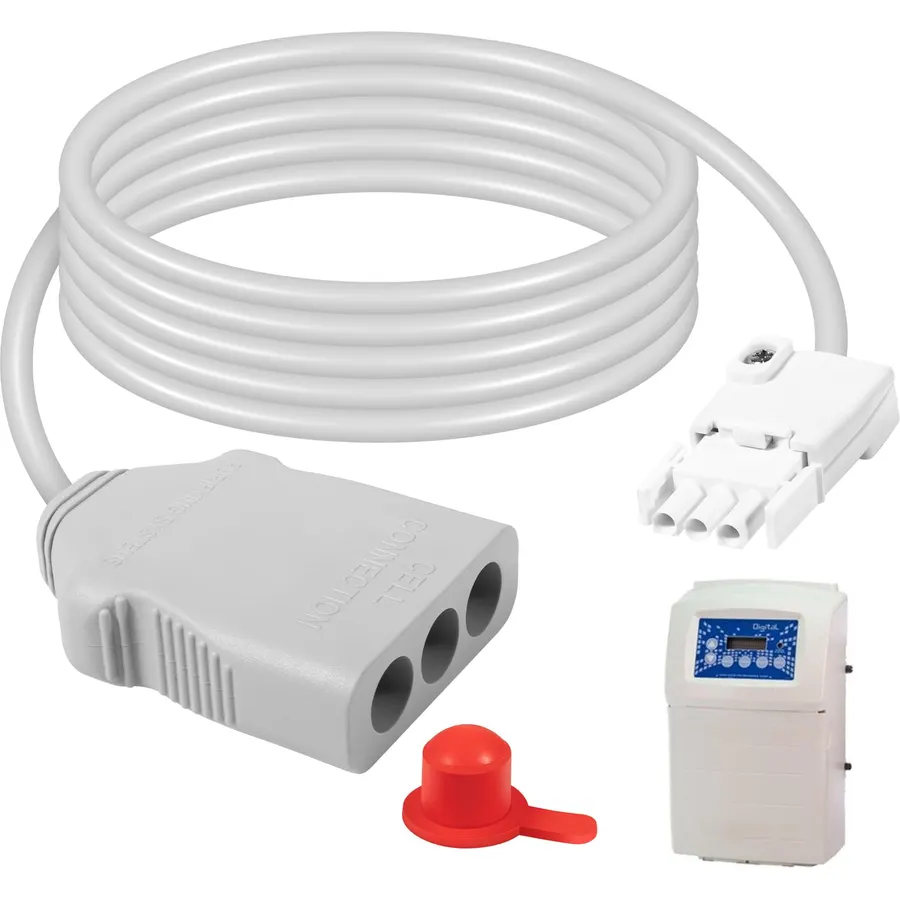 952 Salt Cell Cord w/ 3 Pin Connector, 12 Foot, Replacement for Autopilot 952 Saltwater Chlorination Systems, Fit for AutoPilot Pool Pilot Digital, Nano, Nano Plus