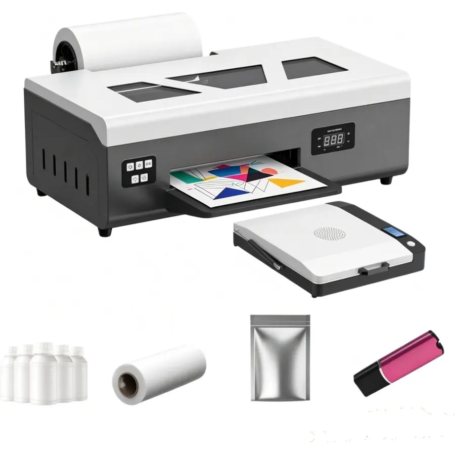 A3 A4 DTF Printer XP600 Direct Film Printer for T-Shirts & Garments