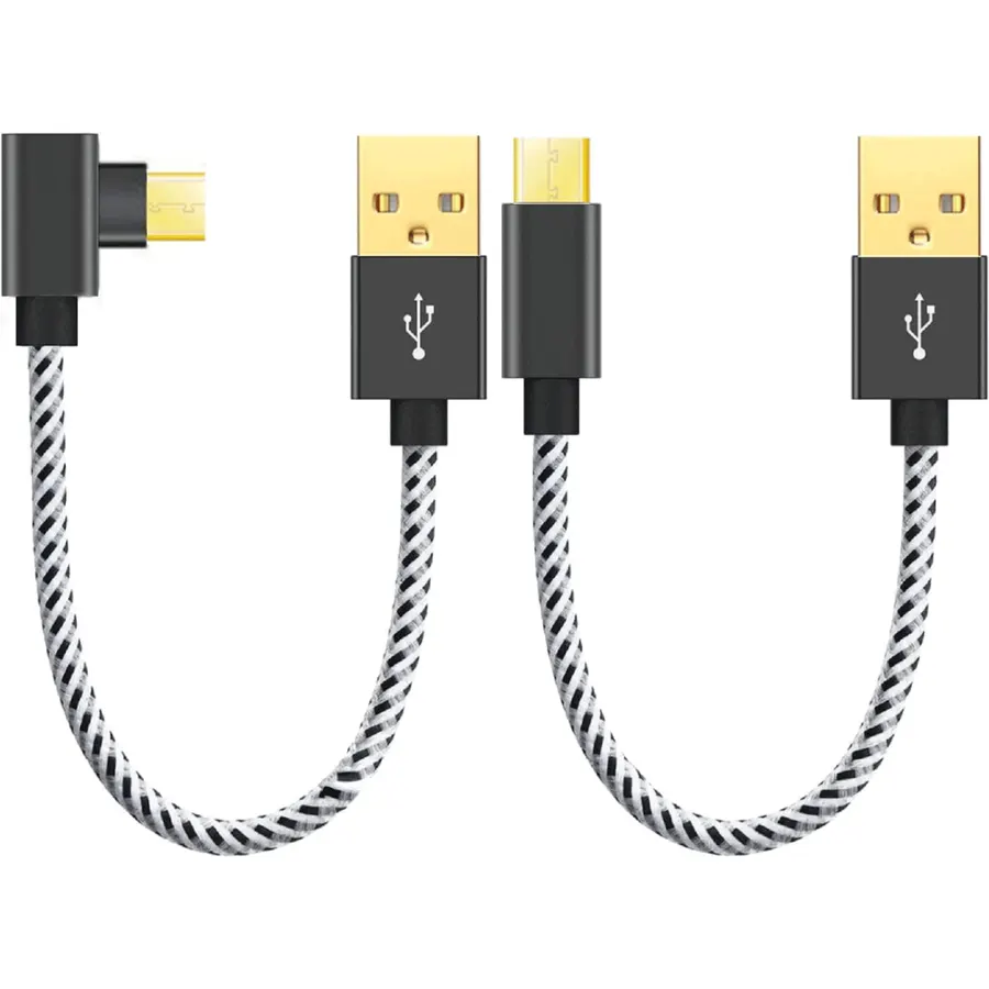 Amazon Fire Stick USB Power Cable - 2 Pack, Compatible with Chromecast, Roku Stick, TiVo Stream 4K, Power Up Your Devices from TV's USB Port