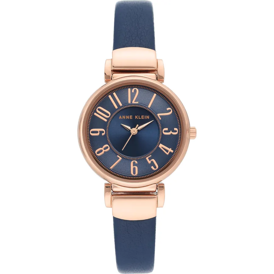 Anne Klein Women's Leather Strap Watch