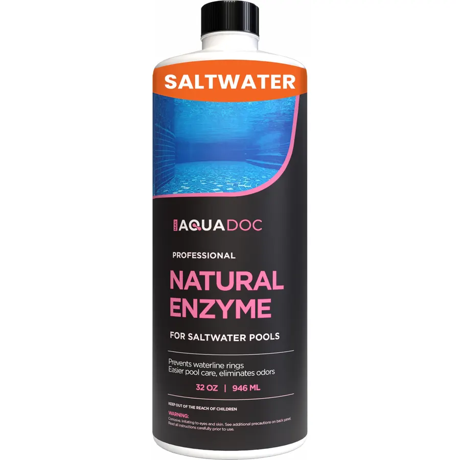 AquaDoc Pool Enzyme Treatment for Saltwater Pools - 32 oz