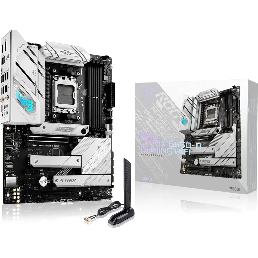 ASUS ROG Strix B650-A Gaming WiFi AMD B650 AM5 ATX Motherboard
