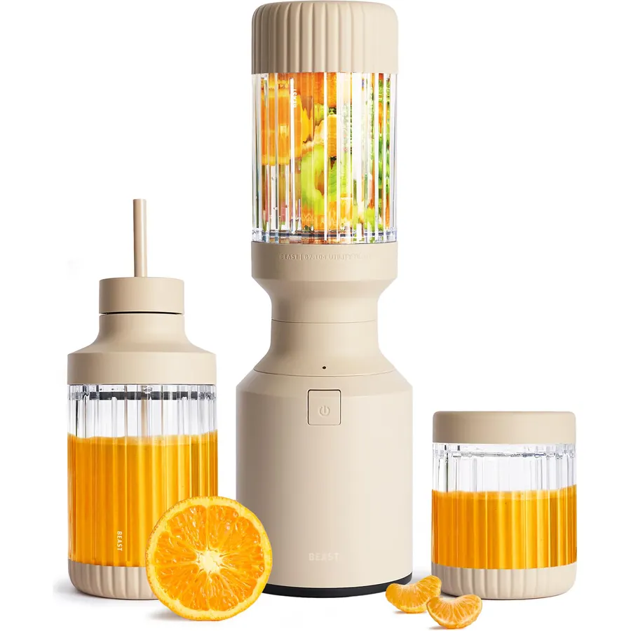 Beast Mini Blender Plus, Countertop Blender, Sand, 600W
