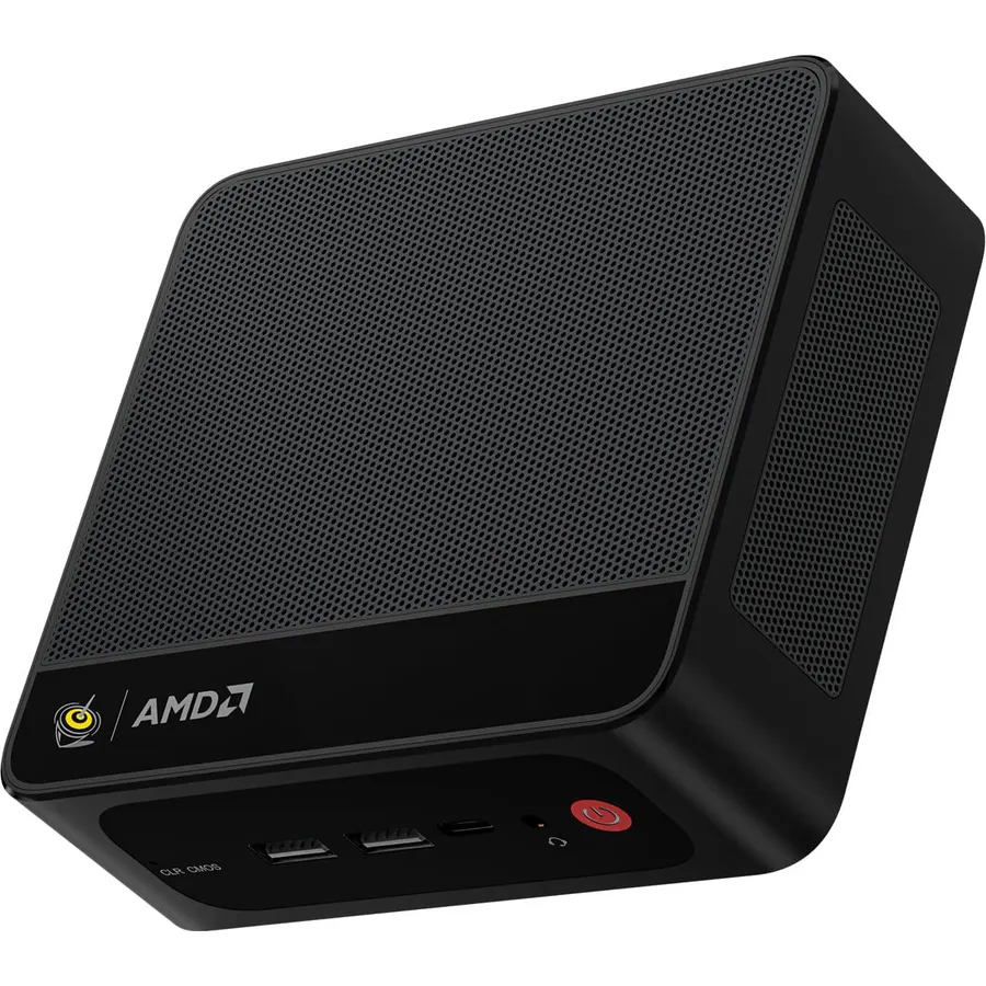 Beelink EQR7 Mini PC,AMD Ryzen 7 7735U(8C/16T,up to 4.75GHz),Mini Computer 16GB LPDDR5 RAM 500GB M.2 2280 PCIEx4 SSD Graphics 12core 2200MHz,Support 4K Dual Display/Dual LAN 2.5G/HDMI*2/Wifi6/BT5.2