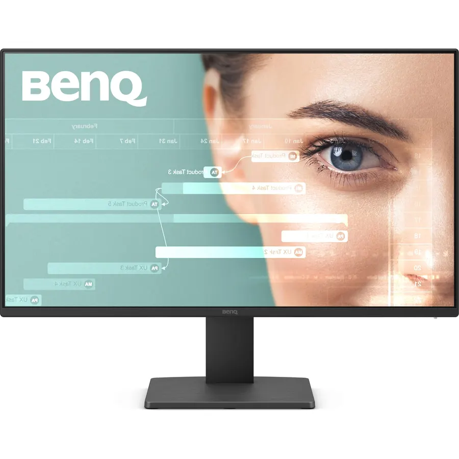 BenQ GW2491 23.8” 1080p FHD 100Hz IPS Eye-Care Monitor, HDMI, DisplayPort, 1080x1920, Ultra Slim Bezel, TUV-Certified, Flicker-Free, Low Blue Light Plus, Eye-CareU