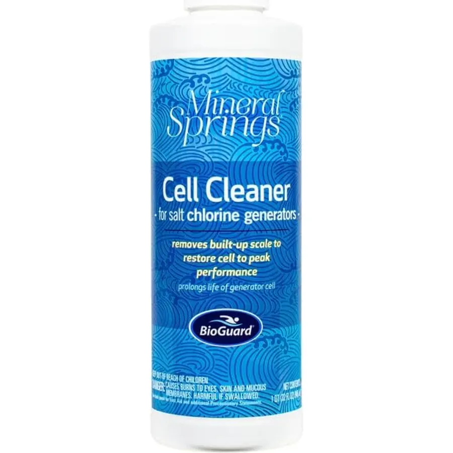 BioGuard Mineral Springs Cell Cleaner for Salt Chlorine Generators, 1 Quart