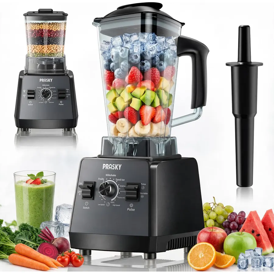 Blender Smoothie & Grinder, 1000/2400W 25K RPM, 68oz, BPA-Free, Kitchen
