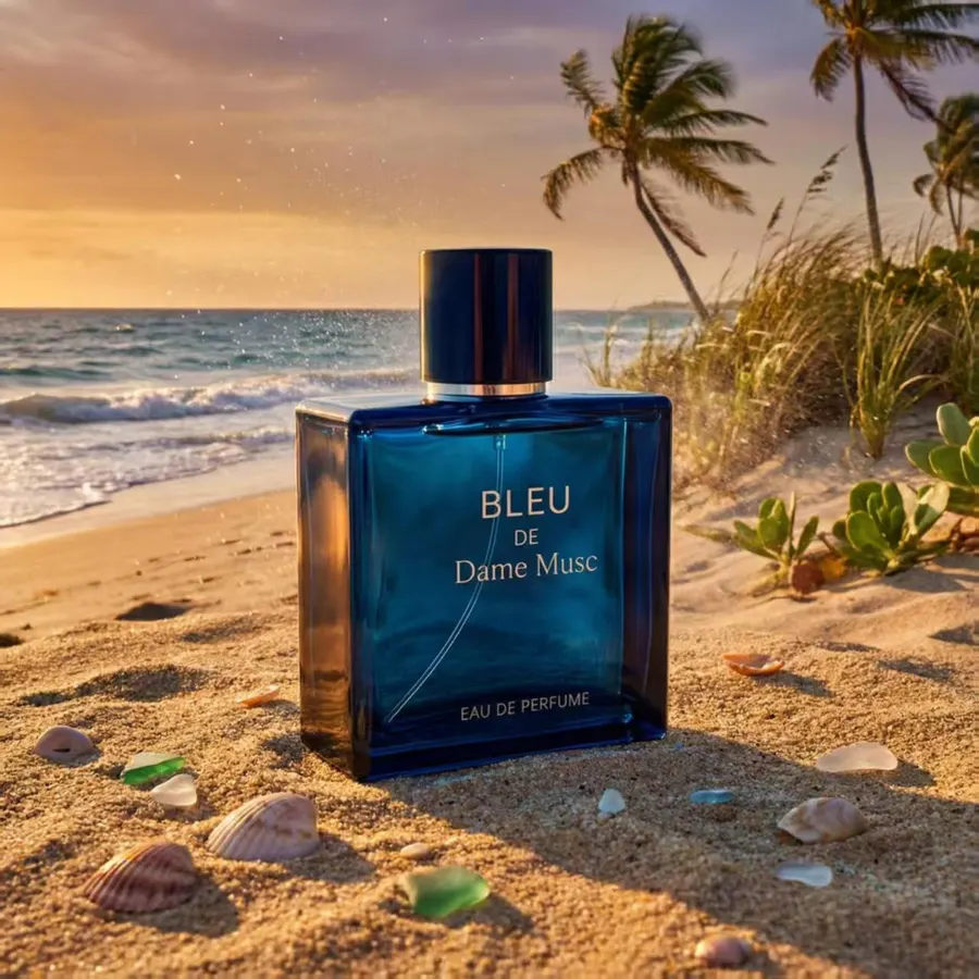 Blue De Paris For Men-Woody Aromatic Eau De Toilette Long-Lasting Masculine Scent, Ideal Gift for Any Occasion(1.7 fl oz)