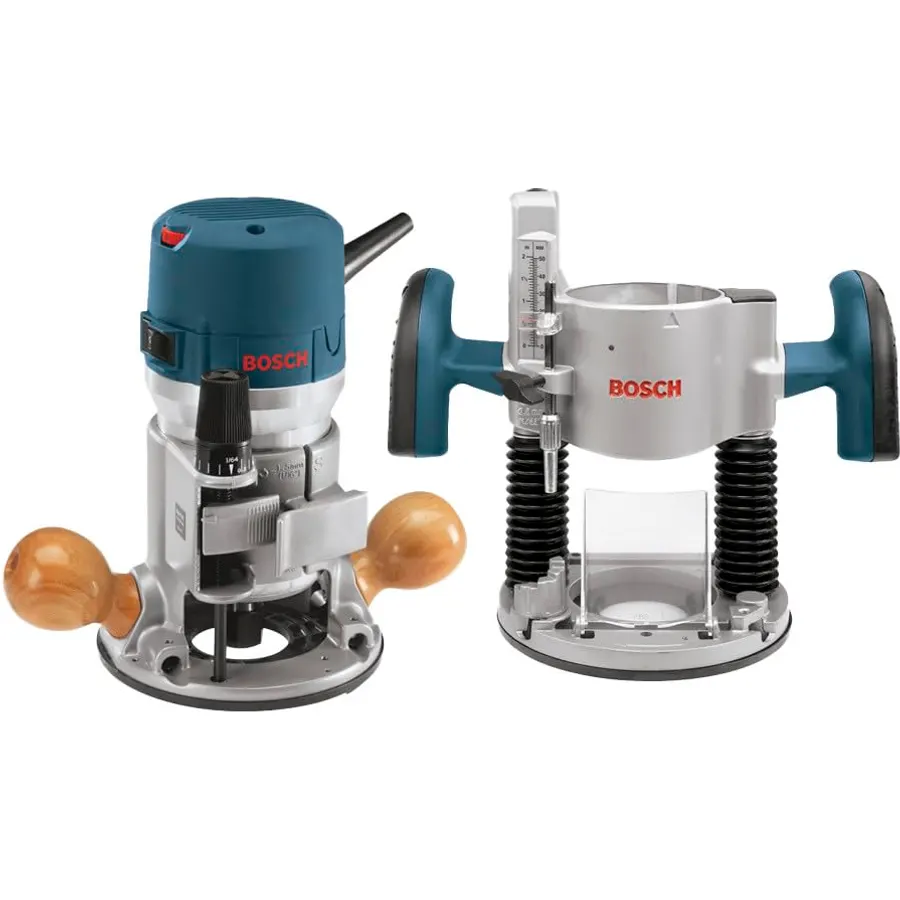Bosch 1617EVSPK 2.25 HP Combination Plunge- and Fixed-Base Router