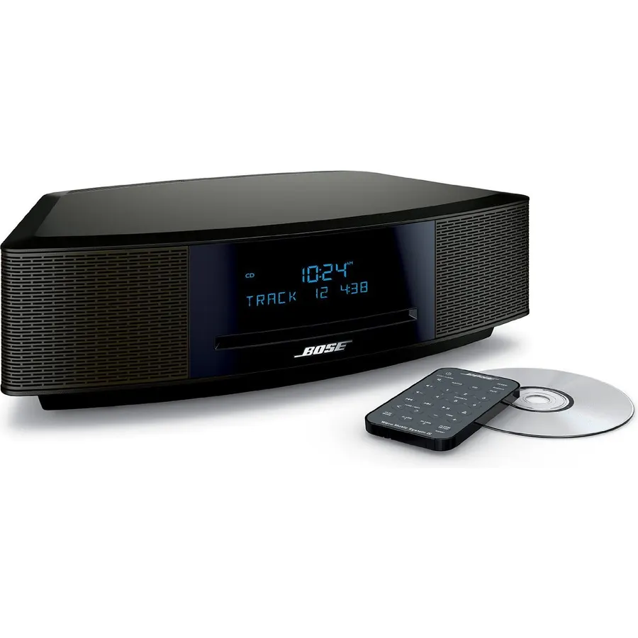 Bose 738031-1710 Wave SoundTouch Music System IV, Works with Alexa, Espresso Black