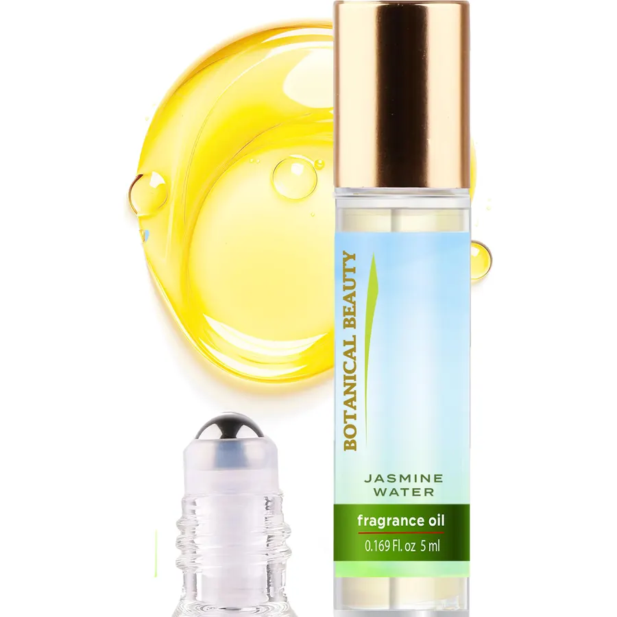 Botanical Beauty OCEAN BREEZE FRAGRANCE OIL ROLL-ON, Skin Friendly Long Lasting Rollerball Perfume Oil for Women & Men, blend of Ozone, Bergamot, Sea Salt, Jasmine, Musk, Cotton (0.169 Fl Oz 5 ml)