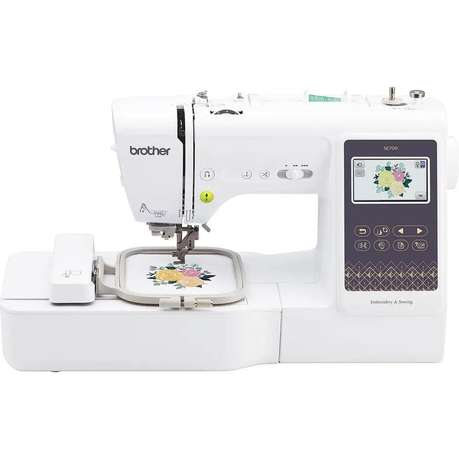 Brother SE700 Sewing and Embroidery Machine, Wireless LAN, 8 included Ft