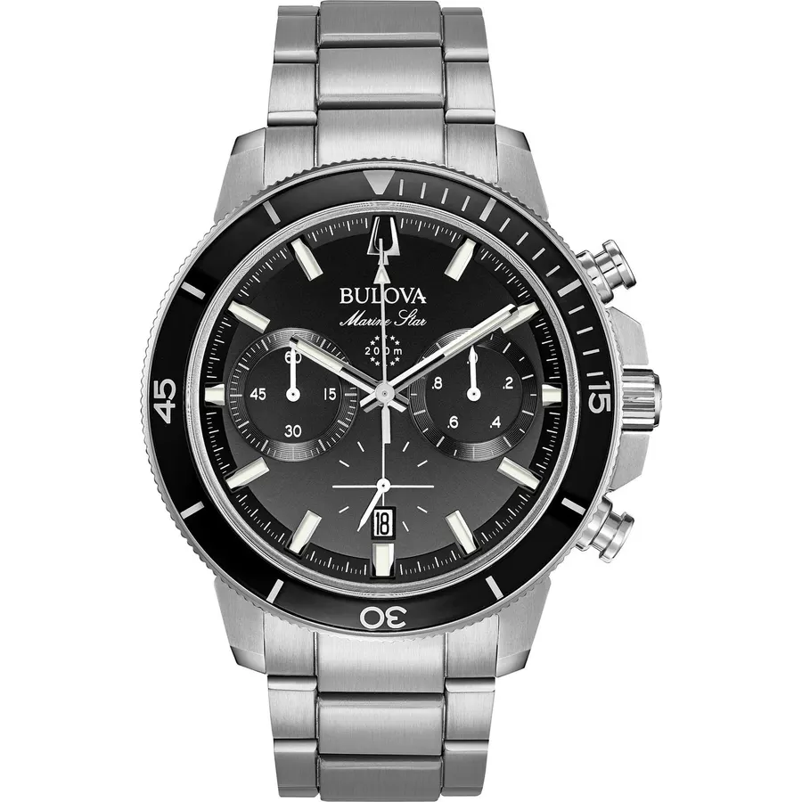 Bulova Men's Marine Star Series-C 6-Hand Chronograph Watch, 45mm