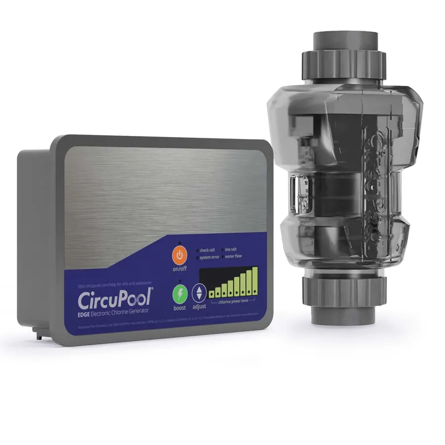 CircuPool EDGE25 Salt Chlorine Generator | USA-Made | 25,000 gal Max