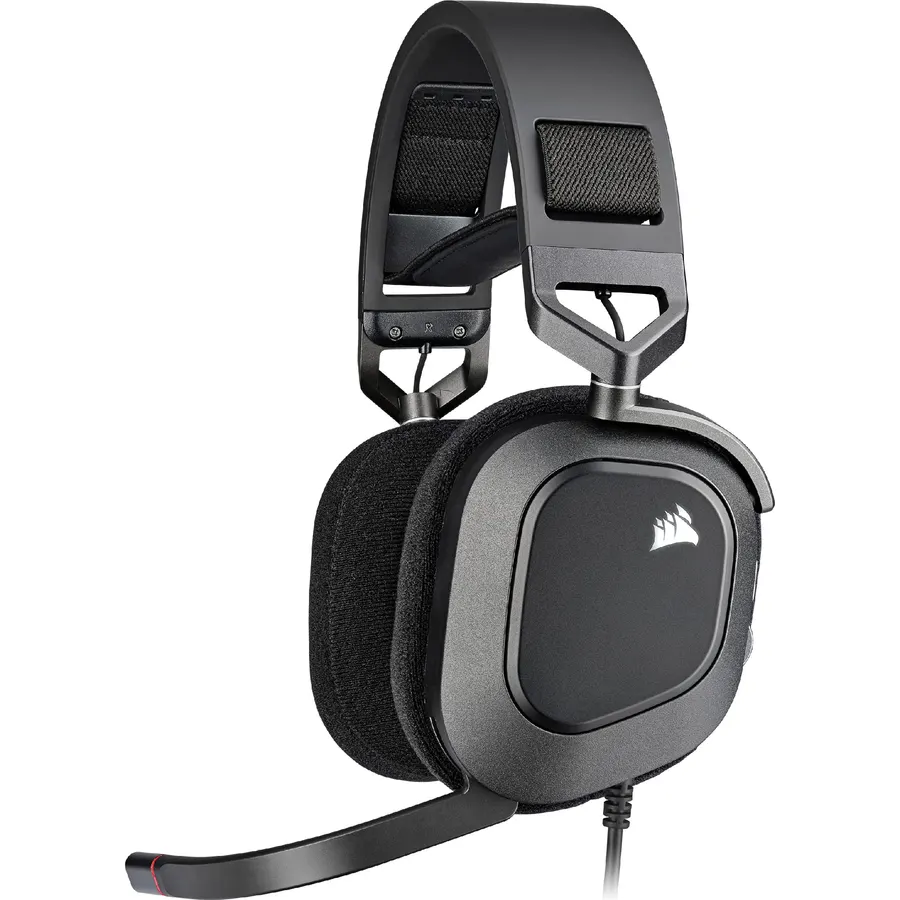 Corsair HS80 RGB USB Wired PC Gaming Headset – Black