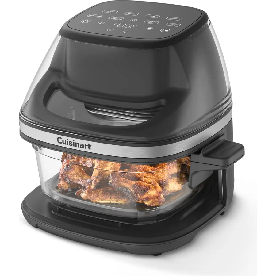 Cuisinart Air Fryer, Glass Basket & ClearView Window, 5 Functions, 4 Qt