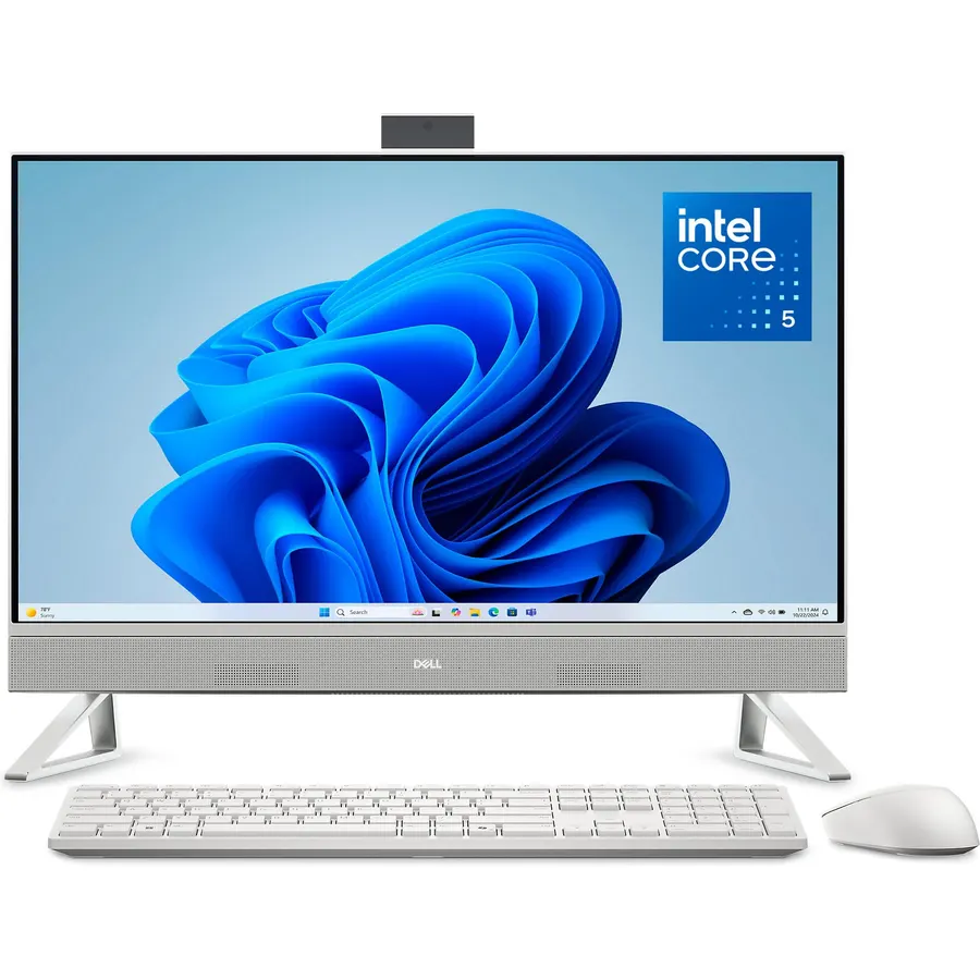 Dell 27" All-in-One Desktop, FHD, Intel Core 5 120U, Windows 11 Home