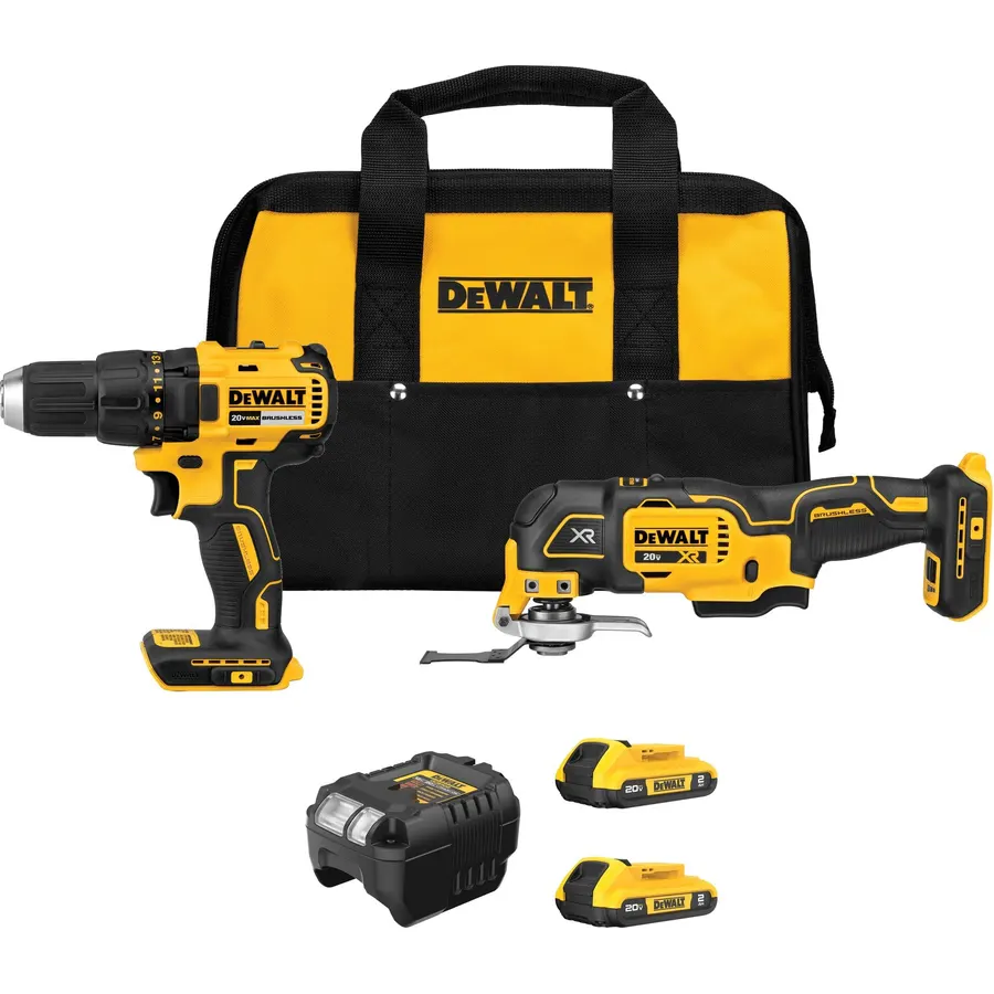 18V Cordless Oscillating Multi-Tool Kit with (2) 2.0 Ah Batteries and Charger