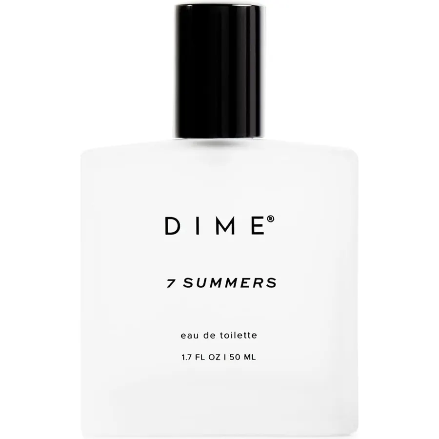 DIME Beauty 7 Summers Perfume for Women - Sweet Floral Eau de Toilette with Bergamot, Vanilla Orchid and Coconut, Clean, Vegan, Cruelty-Free Fragrance, 1.7 oz / 50 ml