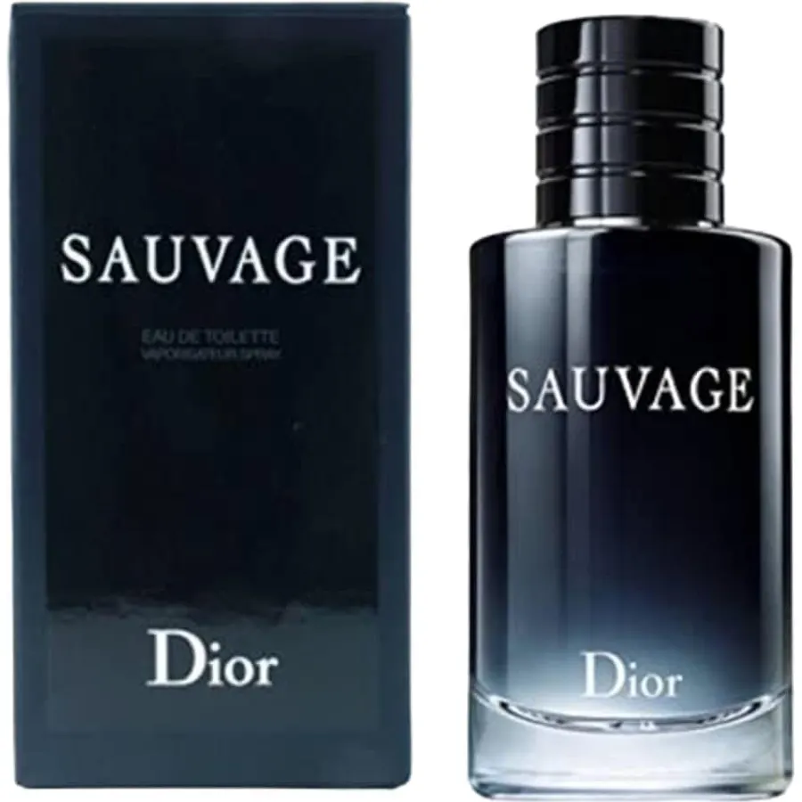 Dior Sauvage Eau de Toilette Splash Mini for Men, 0.34 Ounce / 10ml