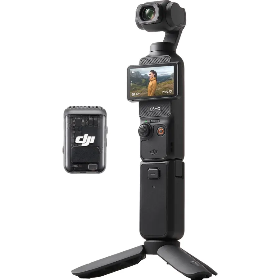 Xtra Muse, Vlogging Camera with 1'' CMOS & 4K/120fps Videos, Pocket Camera with 3-Axis Gimbal Stabilizer, Fast Focusing, Face/Object Tracking, Digital Video Camera for Photography, Digital Camera