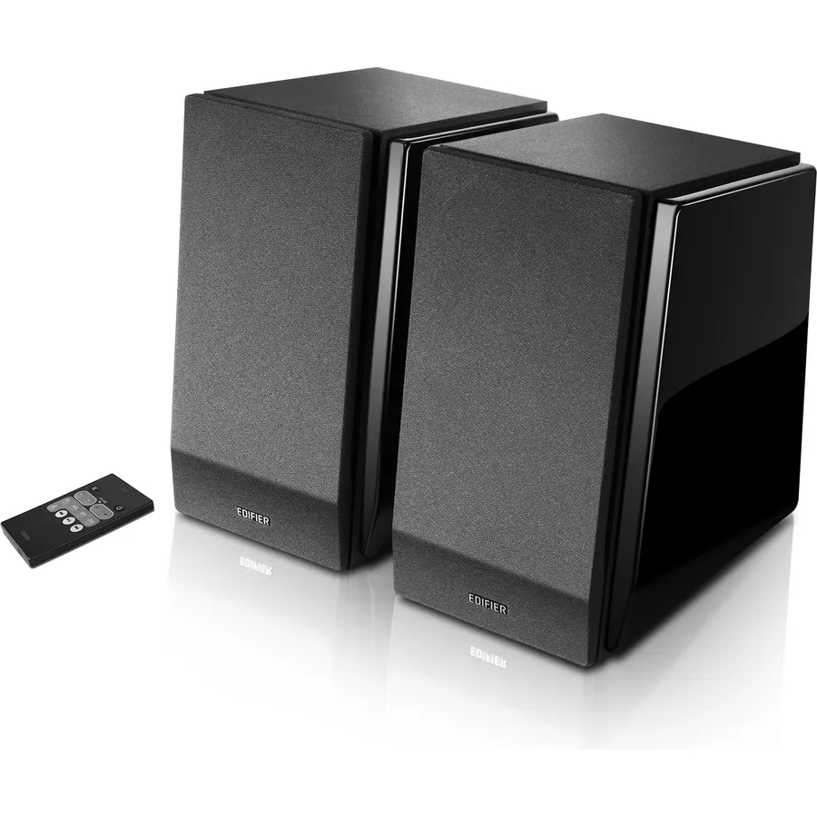 Edifier R1850DB Active Bookshelf Speakers with Bluetooth and Optical Input - 2.0 Studio Monitor Speaker - Built-in Amplifier with Subwoofer Line Out