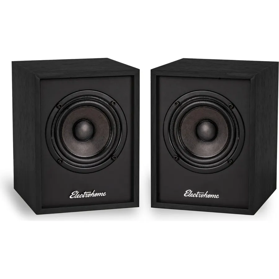 BESTISAN Bluetooth Bookshelf Turntable Speakers