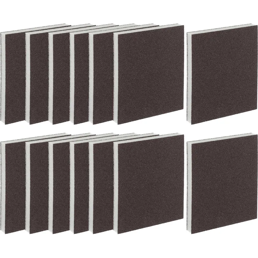 Fine Sanding Sponge Block 20pcs Double Sided Abrasive