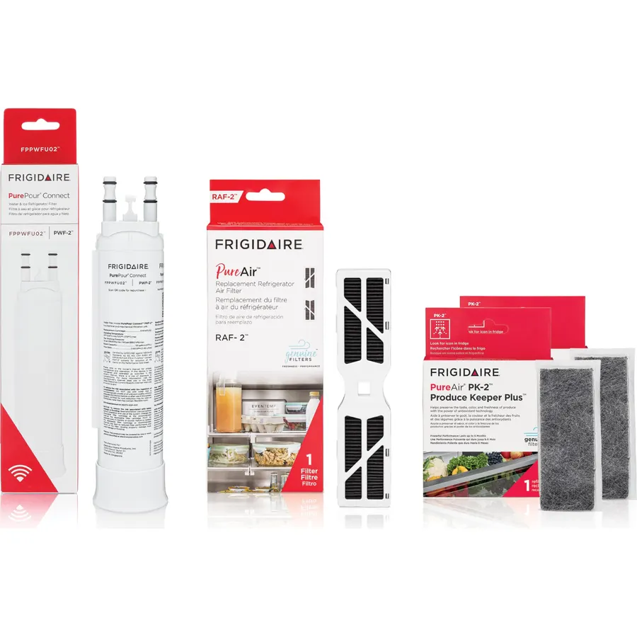 Frigidaire FPPWFU02 Water, FRGPAAF2 Air and FRPAPK2RF Combo Kit, 3 Count
