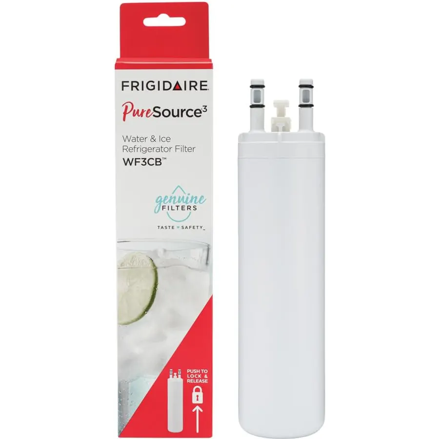 Frigidaire WF3CB Refrigerator Water Filter Replacement, White, 1 Count