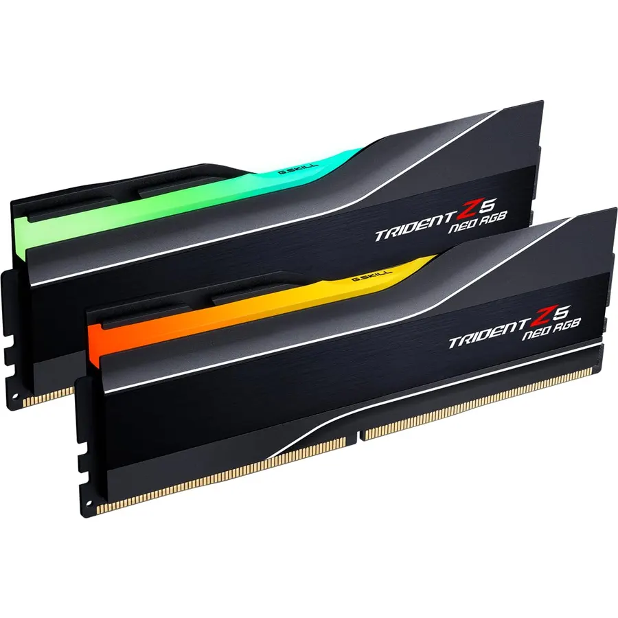 G.SKILL Trident Z5 Royal Neo Series DDR5 RAM (AMD EXPO) 96GB (2x48GB) Up to 6000MT/s* CL28-36-36-96 1.35V Desktop Computer Memory U-DIMM - Silver (F5-6000J2836F48GX2-TR5NS)