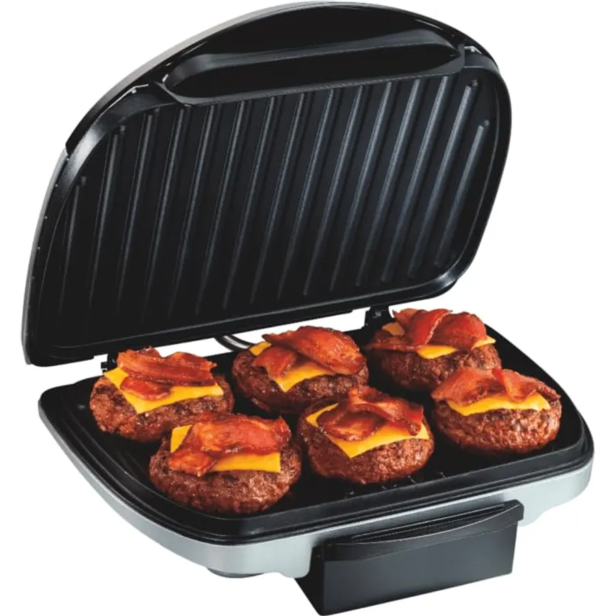 Hamilton Beach Electric Indoor Grill With Large 90 sq. in. Cooking Surface