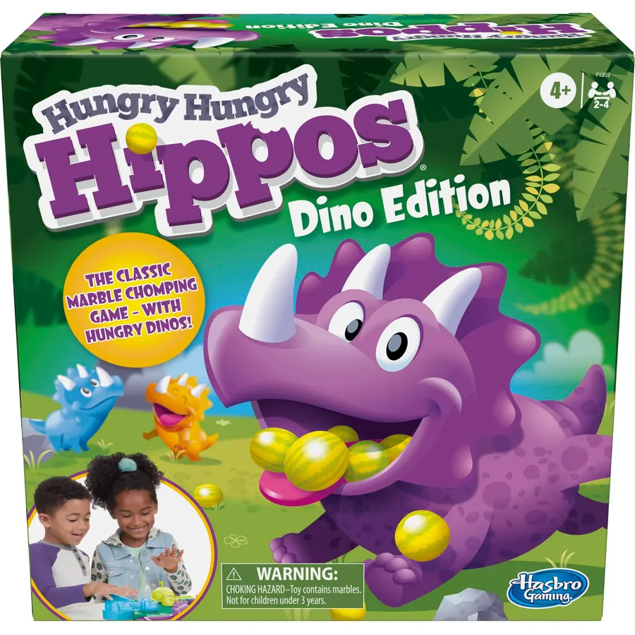 Hasbro Gaming Hungry Hippos Unicorn Edition Pre-School Board Game for Kids Ages 4 and Up; 2-4 Players, Easter Gifts for Boys and Girls (Amazon Exclusive)