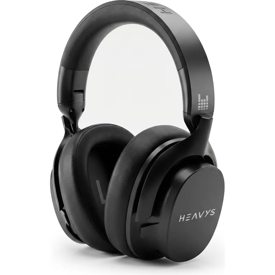 HEAVYS H1H Wireless Over-Ear Headphones, Active Noise Cancelling, 50Hr