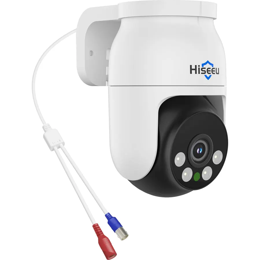 Hiseeu 8MP PTZ AHD/TVI/CVI/XVI CCTV Home Analog Wired Security Camera