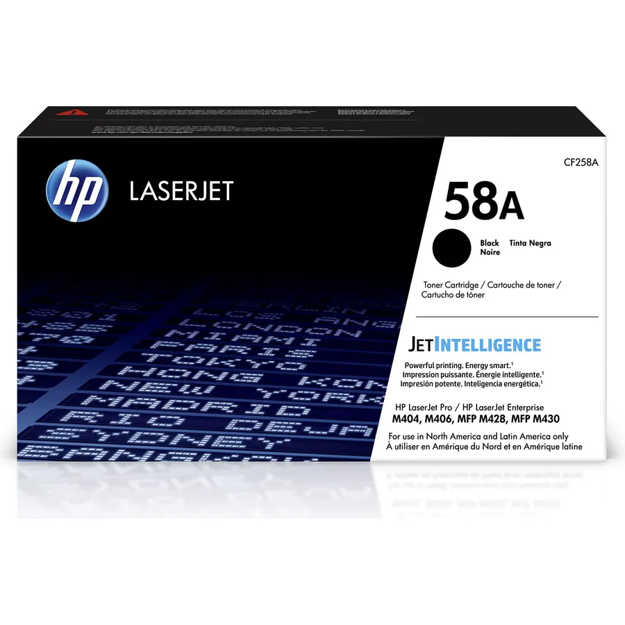 HP 58A (CF258A) Black Original Toner Cartridge