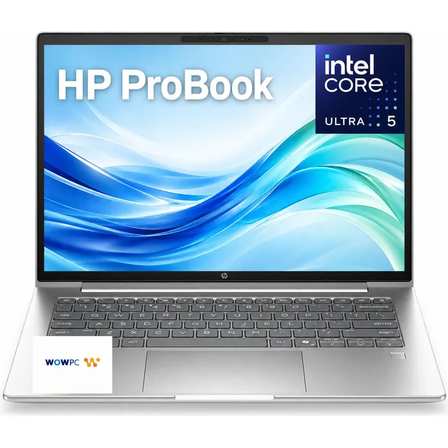 HP ProBook 440 G11 14" WUXGA 16:10 Business Laptop, Intel Core Ultra 5 125U, 32GB DDR5 RAM, 1TB PCIe NVMe SSD, Backlit Keyboard, Fingerprint Reader, Wi-Fi 6E, Bluetooth 5.3, Windows 11 Pro