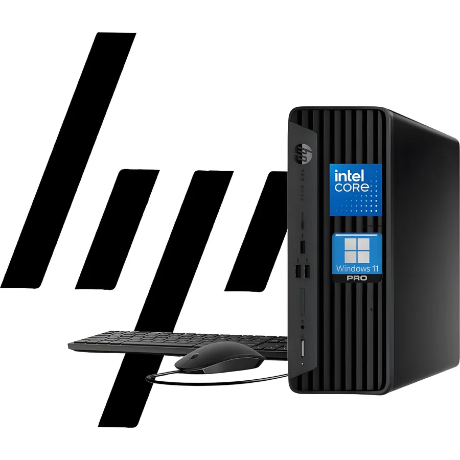 HP ProDesk 400 G9 SFF Business Desktop Computer, Intel CPU, 32GB RAM, 1TB PCle SSD, Dual 4K Display Support, USB-C, HDMl, RJ-45, Wi-Fi, Wired Keyboard & Mouse, Windows 11 Pro