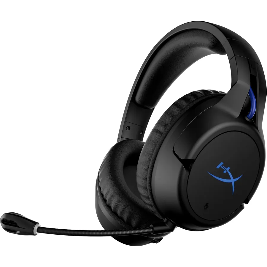 HyperX Cloud Flight – Wireless Gaming Headset for PS5 and PS4, Up to 30-hour battery, Memory foam ear cushions and premium leatherette, Noise-Cancelling Microphone with LED Mic Mute