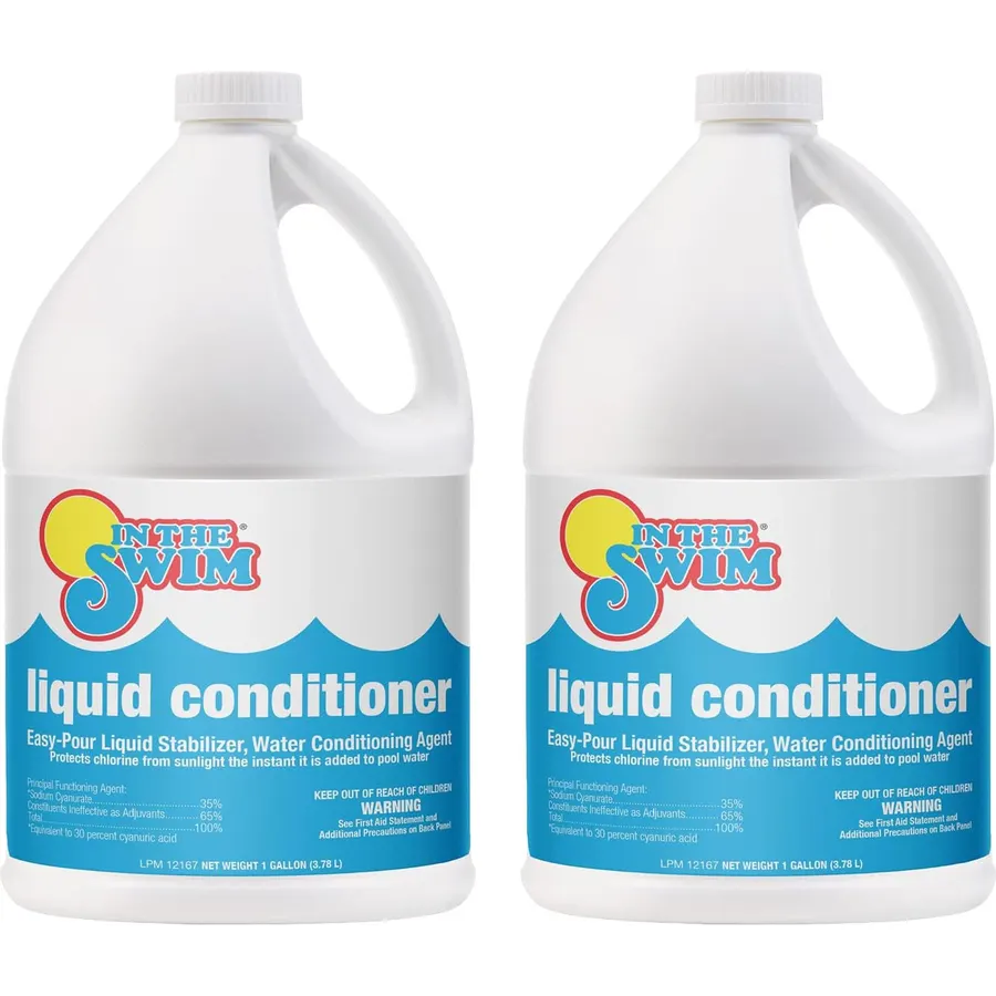 In The Swim Liquid Conditioner/Chlorine Stabilizer - 2 Gallons