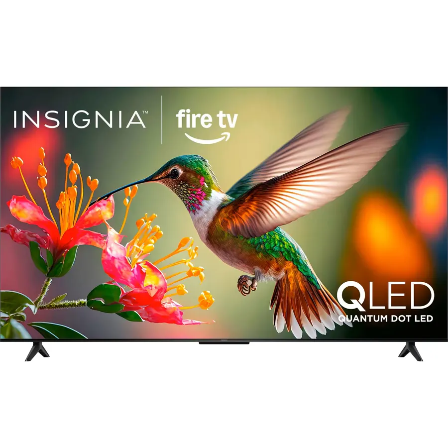 INSIGNIA 55-inch Class QF Series LED 4K UHD QLED Smart Fire TV with Alexa Voice Remote (NS55-UQFL26)