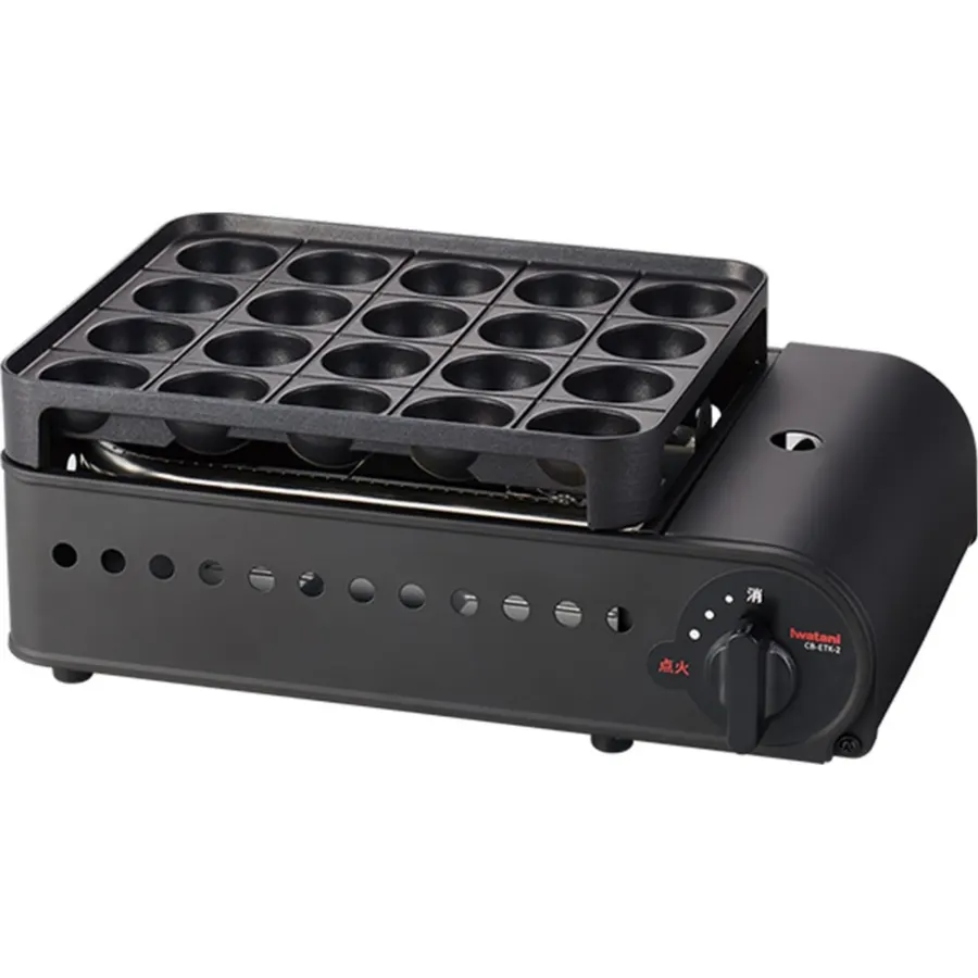Iwatani Cassette Gas Takoyaki Maker ENTAKO II, CB-ETK-2